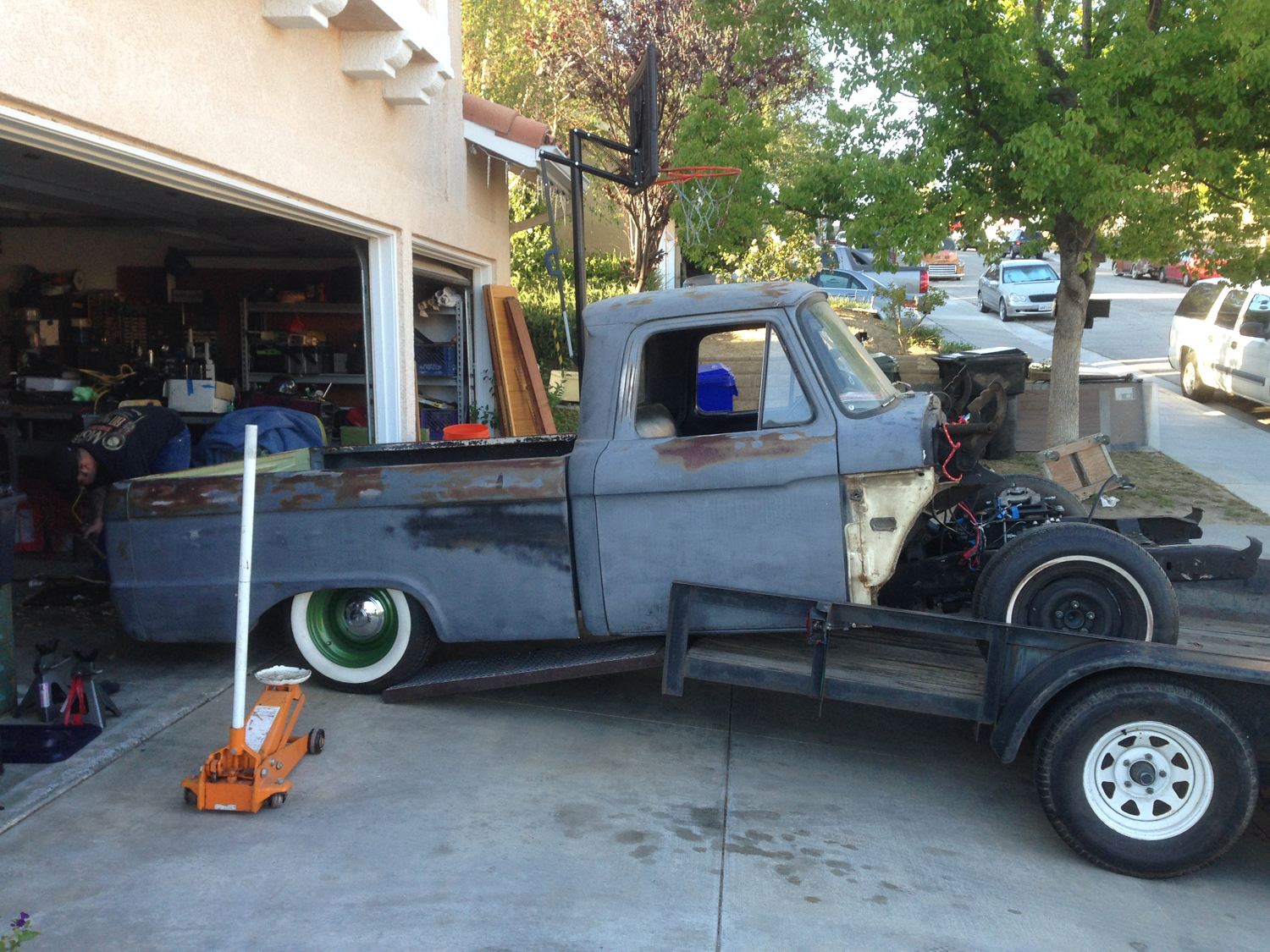 The day we bought the truck